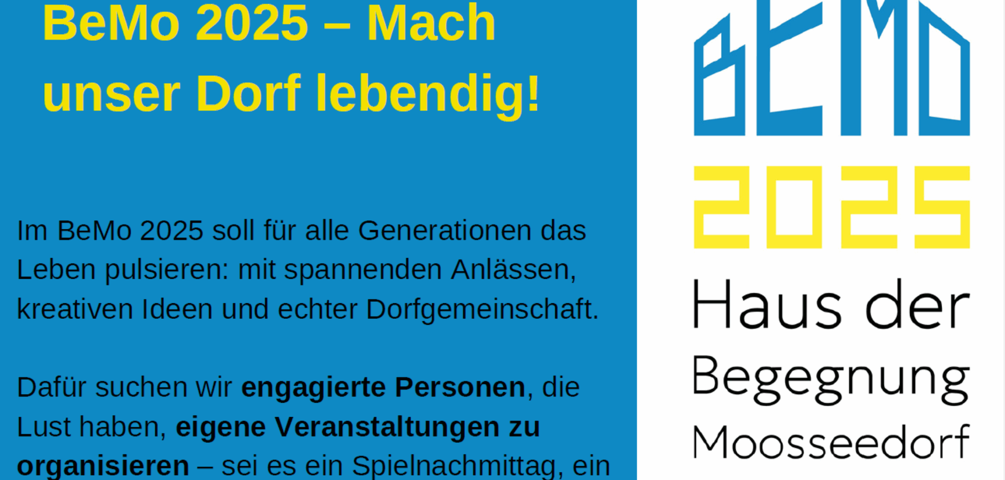Haus der Begegnung Moosseedorf